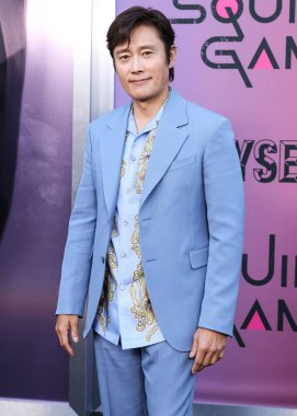 Güney Koreli aktör, şarkıcı ve model Lee Byung-hun, Netflix FYSEE LA - 'Squid Game' Sezon 2 ATAS (Televizyon Sanatları ve Bilimleri Akademisi) Emmy FYC 'ye 30 Mayıs 2025' te Mısır Tiyatrosu Hollywood 'da düzenlenen etkinliğe katıldı. 