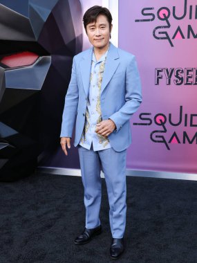 Güney Koreli aktör, şarkıcı ve model Lee Byung-hun, Netflix FYSEE LA - 'Squid Game' Sezon 2 ATAS (Televizyon Sanatları ve Bilimleri Akademisi) Emmy FYC 'ye 30 Mayıs 2025' te Mısır Tiyatrosu Hollywood 'da düzenlenen etkinliğe katıldı. 