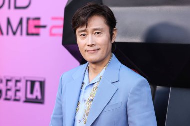 Güney Koreli aktör, şarkıcı ve model Lee Byung-hun, Netflix FYSEE LA - 'Squid Game' Sezon 2 ATAS (Televizyon Sanatları ve Bilimleri Akademisi) Emmy FYC 'ye 30 Mayıs 2025' te Mısır Tiyatrosu Hollywood 'da düzenlenen etkinliğe katıldı. 