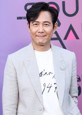 Güney Koreli aktör, yönetmen Lee Jung-jae Netflix FYSEE LA - 'Squid Game' Sezon 2 ATAS (Televizyon Sanatları ve Bilimleri Akademisi) Emmy FYC (Düşünceleriniz İçin) etkinlik 30 Mayıs 2025 'te Mısırlı Hollywood Tiyatrosu' nda gerçekleşti.