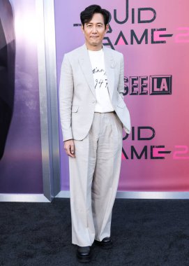 Güney Koreli aktör Lee Jung-jae, Netflix FYSEE LA - 'Squid Game' 2. Sezon ATAS (Televizyon Sanatları ve Bilimleri Akademisi) Emmy FYC 'ye (Düşünceleriniz İçin) 30 Mayıs 2025' te Mısırlı Hollywood Tiyatrosu 'nda düzenlenen etkinliğe katıldı.