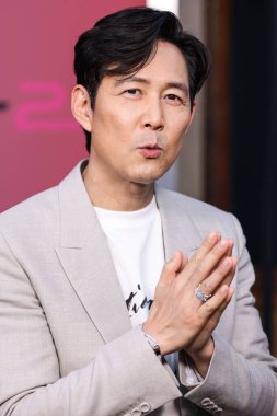 Güney Koreli aktör Lee Jung-jae, Netflix FYSEE LA - 'Squid Game' 2. Sezon ATAS (Televizyon Sanatları ve Bilimleri Akademisi) Emmy FYC 'ye (Düşünceleriniz İçin) 30 Mayıs 2025' te Mısırlı Hollywood Tiyatrosu 'nda düzenlenen etkinliğe katıldı.