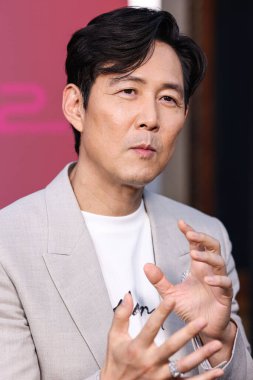 Güney Koreli aktör Lee Jung-jae, Netflix FYSEE LA - 'Squid Game' 2. Sezon ATAS (Televizyon Sanatları ve Bilimleri Akademisi) Emmy FYC 'ye (Düşünceleriniz İçin) 30 Mayıs 2025' te Mısırlı Hollywood Tiyatrosu 'nda düzenlenen etkinliğe katıldı.