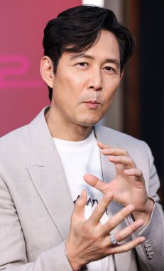 Güney Koreli aktör Lee Jung-jae, Netflix FYSEE LA - 'Squid Game' 2. Sezon ATAS (Televizyon Sanatları ve Bilimleri Akademisi) Emmy FYC 'ye (Düşünceleriniz İçin) 30 Mayıs 2025' te Mısırlı Hollywood Tiyatrosu 'nda düzenlenen etkinliğe katıldı.