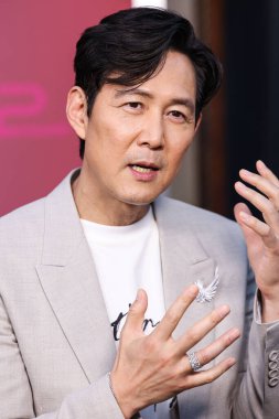 Güney Koreli aktör Lee Jung-jae, Netflix FYSEE LA - 'Squid Game' 2. Sezon ATAS (Televizyon Sanatları ve Bilimleri Akademisi) Emmy FYC 'ye (Düşünceleriniz İçin) 30 Mayıs 2025' te Mısırlı Hollywood Tiyatrosu 'nda düzenlenen etkinliğe katıldı.