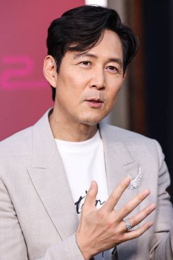 Güney Koreli aktör Lee Jung-jae, Netflix FYSEE LA - 'Squid Game' 2. Sezon ATAS (Televizyon Sanatları ve Bilimleri Akademisi) Emmy FYC 'ye (Düşünceleriniz İçin) 30 Mayıs 2025' te Mısırlı Hollywood Tiyatrosu 'nda düzenlenen etkinliğe katıldı.