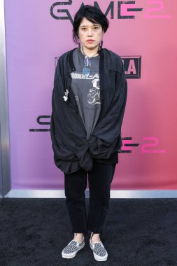 Güney Koreli film editörü Nam Na-young Netflix FYSEE LA - 'Squid Game' Sezon 2 ATAS (Televizyon Sanatları ve Bilimleri Akademisi) Emmy FYC 'ye (Düşünceleriniz İçin) 30 Mayıs 2025' te Mısır Tiyatrosu Hollywood 'da düzenlenen etkinliğe geldi.