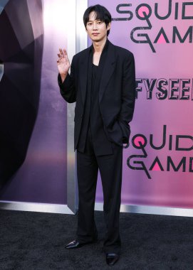 Güney Koreli aktör Park Sung-hoon, Netflix FYSEE LA - 'Kalamar Oyunu' Sezon 2 ATAS (Televizyon Sanatları ve Bilimleri Akademisi) Emmy FYC 'ye (Düşünceleriniz İçin) 30 Mayıs 2025' te Mısırlı Hollywood Tiyatrosu 'nda düzenlenen etkinliğe katıldı.