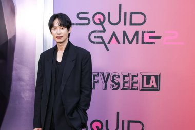 Güney Koreli aktör Park Sung-hoon, Netflix FYSEE LA - 'Kalamar Oyunu' Sezon 2 ATAS (Televizyon Sanatları ve Bilimleri Akademisi) Emmy FYC 'ye (Düşünceleriniz İçin) 30 Mayıs 2025' te Mısırlı Hollywood Tiyatrosu 'nda düzenlenen etkinliğe katıldı.