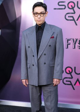 Güney Koreli şarkıcı, rapçi ve aktör T.O.P (Choi Seung-hyun) Netflix FYSEE LA - 'Squid Game' Sezon 2 ATAS (Televizyon Sanatları ve Bilimleri Akademisi) Emmy FYC (Sizin Düşünceleriniz İçin) 30. 2025