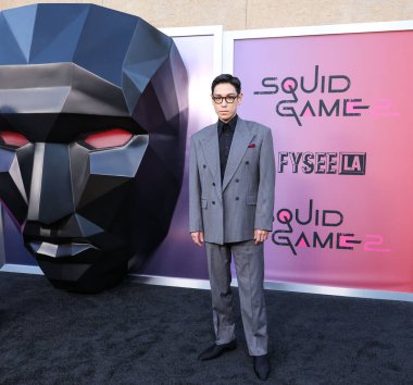 Güney Koreli şarkıcı, rapçi ve aktör T.O.P (Choi Seung-hyun) Netflix FYSEE LA - 'Squid Game' Sezon 2 ATAS (Televizyon Sanatları ve Bilimleri Akademisi) Emmy FYC (Sizin Düşünceleriniz İçin) 30. 2025