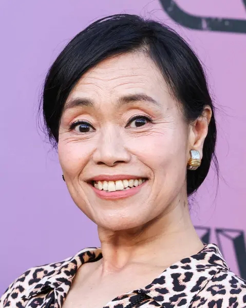 Güney Kore film ve televizyon oyuncusu Kang Ae-shim, Netflix FYSEE LA - 'Squid Game' Sezon 2, ATAS (Televizyon Sanatları ve Bilimleri Akademisi) Emmy FYC 'ye 30 Mayıs 2025' te Mısır Tiyatrosu 'nda düzenlenen etkinliğe katıldı.