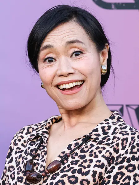 Güney Kore film ve televizyon oyuncusu Kang Ae-shim, Netflix FYSEE LA - 'Squid Game' Sezon 2, ATAS (Televizyon Sanatları ve Bilimleri Akademisi) Emmy FYC 'ye 30 Mayıs 2025' te Mısır Tiyatrosu 'nda düzenlenen etkinliğe katıldı.