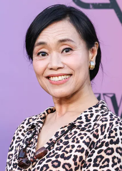 Güney Kore film ve televizyon oyuncusu Kang Ae-shim, Netflix FYSEE LA - 'Squid Game' Sezon 2, ATAS (Televizyon Sanatları ve Bilimleri Akademisi) Emmy FYC 'ye 30 Mayıs 2025' te Mısır Tiyatrosu 'nda düzenlenen etkinliğe katıldı.