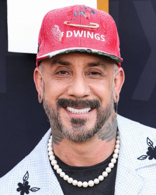 AJ McLean Netflix Tudum 2025 'e ulaşır: 31 Mayıs 2025' te Inglewood, Los Angeles, Kaliforniya, ABD 'de düzenlenen canlı etkinlik.         