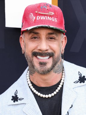 AJ McLean Netflix Tudum 2025 'e ulaşır: 31 Mayıs 2025' te Inglewood, Los Angeles, Kaliforniya, ABD 'de düzenlenen canlı etkinlik.         