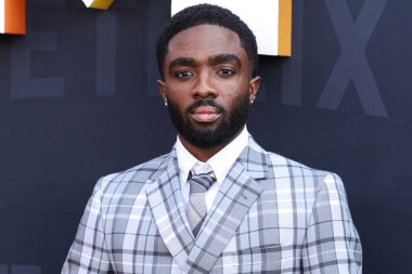 Caleb McLaughlin Netflix Tudum 2025 'e ulaşır: 31 Mayıs 2025' te Inglewood, Los Angeles, Kaliforniya, ABD 'de düzenlenen canlı etkinlik.           