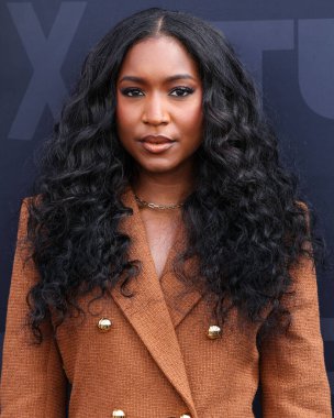 Carlacia Grant Netflix Tudum 2025 'e ulaşır: 31 Mayıs 2025' te Inglewood, Los Angeles, Kaliforniya, ABD 'de düzenlenen canlı etkinlik.         