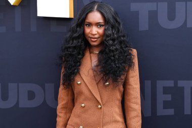 Carlacia Grant Netflix Tudum 2025 'e ulaşır: 31 Mayıs 2025' te Inglewood, Los Angeles, Kaliforniya, ABD 'de düzenlenen canlı etkinlik.         