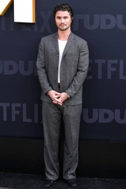 Chase Stokes Netflix Tudum 2025 'e ulaşır: 31 Mayıs 2025' te Inglewood, Los Angeles, Kaliforniya, ABD 'de düzenlenen canlı etkinlik.        