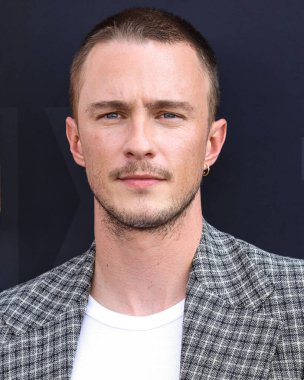 Acne Stüdyoları FW25 RTW ve Cartier mücevherleri giyen Drew Starkey Netflix Tudum 2025 'e ulaştı: 31 Mayıs 2025' te Inglewood, Los Angeles, Kaliforniya, ABD 'de düzenlenen canlı etkinlik.         