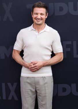 Jeremy Renner Netflix Tudum 2025 'e ulaşır: 31 Mayıs 2025' te Inglewood, Los Angeles, Kaliforniya, ABD 'de düzenlenen canlı etkinlik.
