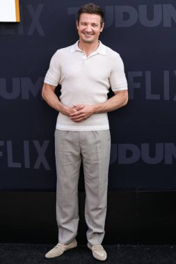 Jeremy Renner Netflix Tudum 2025 'e ulaşır: 31 Mayıs 2025' te Inglewood, Los Angeles, Kaliforniya, ABD 'de düzenlenen canlı etkinlik.