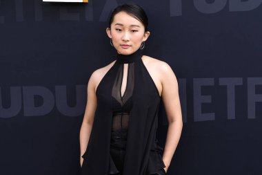Ji-young Yoo Netflix Tudum 2025 'e ulaşır: 31 Mayıs 2025' te Inglewood, Los Angeles, Kaliforniya, ABD 'de düzenlenen canlı etkinlik.