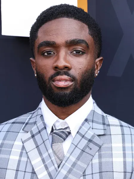 Caleb McLaughlin Netflix Tudum 2025 'e ulaşır: 31 Mayıs 2025' te Inglewood, Los Angeles, Kaliforniya, ABD 'de düzenlenen canlı etkinlik.           