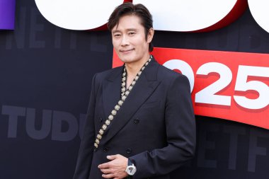Lee Byung-hun Netflix Tudum 2025 'e ulaşır: 31 Mayıs 2025' te Inglewood, Los Angeles, Kaliforniya, ABD 'de düzenlenen canlı etkinlik.