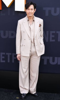 Lee Jung-jae Netflix Tudum 2025 'e ulaşır: 31 Mayıs 2025' te Inglewood, Los Angeles, Kaliforniya, ABD 'de düzenlenen canlı etkinlik.