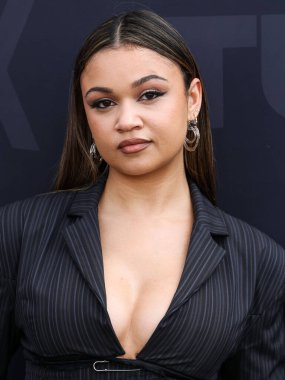 Madison Bailey Netflix Tudum 2025 'e ulaştı: 31 Mayıs 2025 tarihinde Kia Forum' da düzenlenen canlı etkinlik Inglewood, Los Angeles, Kaliforniya, ABD 'de gerçekleşti..