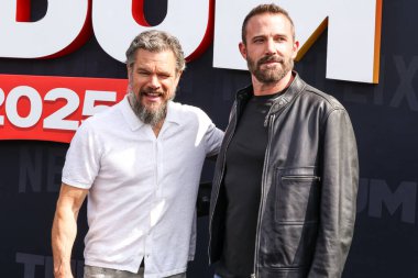 Matt Damon ve Ben Affleck, Netflix Tudum 2025 'e ulaşır: 31 Mayıs 2025' te Inglewood, Los Angeles, Kaliforniya, ABD 'de düzenlenen canlı etkinlik. (Fotoğraf: Xavier Collin / Image Press Agency)