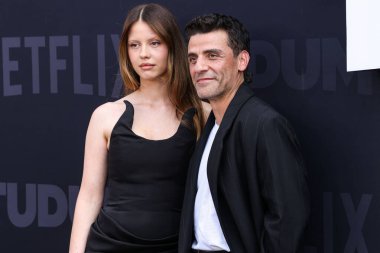 Mia Goth ve Oscar Isaac Netflix Tudum 2025 'e geldiler: 31 Mayıs 2025' te Inglewood, Los Angeles, Kaliforniya, ABD 'de düzenlenen canlı etkinlik.