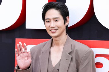 Park Sung-hoon Netflix Tudum 2025 'e ulaşır: 31 Mayıs 2025' te Inglewood, Los Angeles, Kaliforniya, ABD 'de düzenlenen canlı etkinlik.