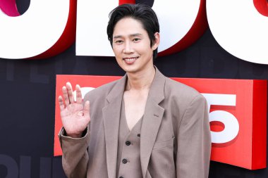 Park Sung-hoon Netflix Tudum 2025 'e ulaşır: 31 Mayıs 2025' te Inglewood, Los Angeles, Kaliforniya, ABD 'de düzenlenen canlı etkinlik.