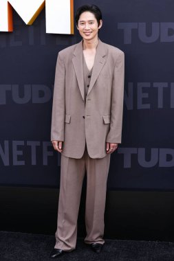 Park Sung-hoon Netflix Tudum 2025 'e ulaşır: 31 Mayıs 2025' te Inglewood, Los Angeles, Kaliforniya, ABD 'de düzenlenen canlı etkinlik.