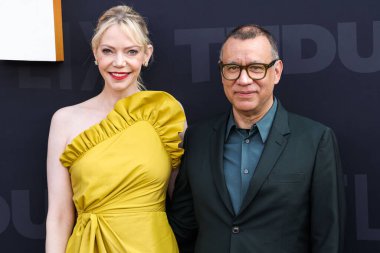 Riki Lindhome ve kocası Fred Armisen Netflix Tudum 2025 'e geldiler: 31 Mayıs 2025' te Inglewood, Los Angeles, Kaliforniya, ABD 'de düzenlenen canlı etkinlik.