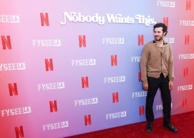 Amerikalı aktör Adam Brody Netflix FYSEE LA 'ya geldi - 1. Sezon ATAS (Televizyon Sanatları ve Bilimleri Akademisi) Emmy FYC (Düşünceleriniz İçin) Akademi Film Müzesi' nde 1 Haziran 2025 tarihinde düzenlenen etkinlik      