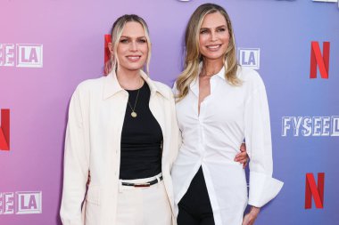Amerikalı aktris, yapımcı ve yazar Erin Foster ve kız kardeşi / Amerikalı aktris ve yapımcı Sara Foster Netflix FYSEE LA 'ya geldiler. 1. Sezon ATAS (Televizyon Sanatları ve Bilimleri Akademisi) Emmy FYC Etkinliği 1 Haziran 2025