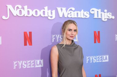 Amerikalı aktris, yönetmen, yazar ve yapımcı Justine Lupe, Netflix FYSEE LA 'ya geldi. 1. Sezon ATAS (Televizyon Sanatları ve Bilimleri Akademisi) Emmy FYC Etkinliği 1 Haziran 2025 tarihinde Akademi Film Müzesi' nde gerçekleştirildi. 