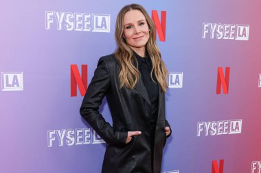 Amerikalı aktris, yapımcı, senarist ve komedyen Kristen Bell Netflix FYSEE LA 'ya geldi. 1 Haziran 2025' te Akademi Film Müzesi 'nde düzenlenen ATAS 1.           
