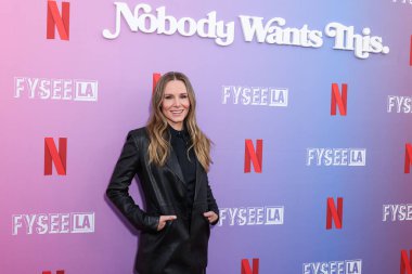 Amerikalı aktris, yapımcı, senarist ve komedyen Kristen Bell Netflix FYSEE LA 'ya geldi. 1 Haziran 2025' te Akademi Film Müzesi 'nde düzenlenen ATAS 1.           