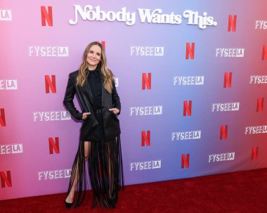 Amerikalı aktris, yapımcı, senarist ve komedyen Kristen Bell Netflix FYSEE LA 'ya geldi. 1 Haziran 2025' te Akademi Film Müzesi 'nde düzenlenen ATAS 1.           