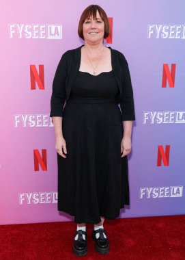 Film editörü Maura Corey Netflix FYSEE LA 'ya geldi - 1. Sezon ATAS (Televizyon Sanatları ve Bilimleri Akademisi) Emmy FYC (Düşünceleriniz İçin) Akademi Film Müzesi' nde 1 Haziran 2025 tarihinde düzenlenen etkinlik 
