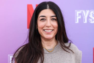 Kostüm tasarımcısı Negar Ali Kline, 1 Haziran 2025 'te Akademi Sinema Müzesi' nde düzenlenen Netflix FYSEE LA - 'Kimse Bunu İstemez' Sezon 1 ATAS (Televizyon Sanatları ve Bilimleri Akademisi) Emmy FYC 'ye geldi.