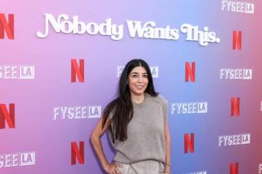 Kostüm tasarımcısı Negar Ali Kline, 1 Haziran 2025 'te Akademi Sinema Müzesi' nde düzenlenen Netflix FYSEE LA - 'Kimse Bunu İstemez' Sezon 1 ATAS (Televizyon Sanatları ve Bilimleri Akademisi) Emmy FYC 'ye geldi.