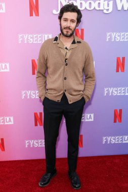 Amerikalı aktör Adam Brody Netflix FYSEE LA 'ya geldi - 1. Sezon ATAS (Televizyon Sanatları ve Bilimleri Akademisi) Emmy FYC (Düşünceleriniz İçin) Akademi Film Müzesi' nde 1 Haziran 2025 tarihinde düzenlenen etkinlik