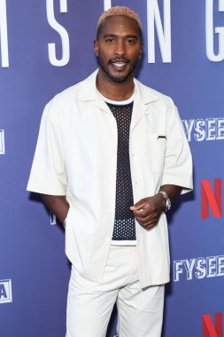 Amerikan televizyon karakteri Scott Evans, Netflix FYSEE LA 'ya geldi - Simone Biles Rising' Sezon 1 ATAS (Televizyon Sanatları ve Bilimleri Akademisi) Emmy FYC (Düşünceleriniz İçin) 2 Haziran 2025 'te Hollywood Atletizm Kulübü' nde düzenlenen etkinliğe katıldı.   