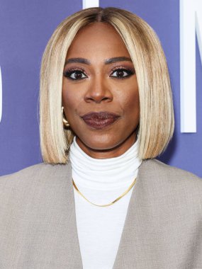 Nijeryalı-Amerikalı aktris ve komedyen Yvonne Orji, Netflix FYSEE LA - Simone Biles Rising 'Sezon 1 ATAS (Televizyon Sanatları ve Bilimleri Akademisi) Emmy FYC Etkinliği 2 Haziran 2025' te Hollywood Atletizm Kulübü 'nde gerçekleşti.       